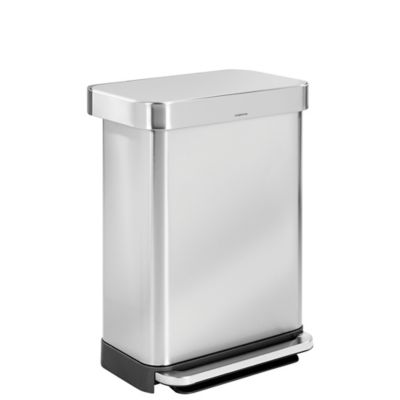 Jumbo Stainless Steel Step-On Container