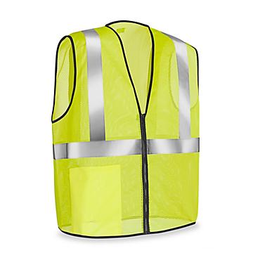 Class 2 Zipper Hi-Vis Safety Vest