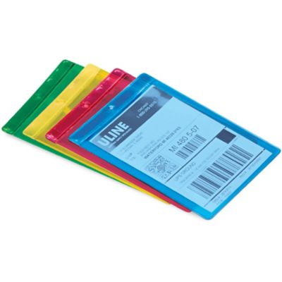 Color Tinted Vinyl Envelopes