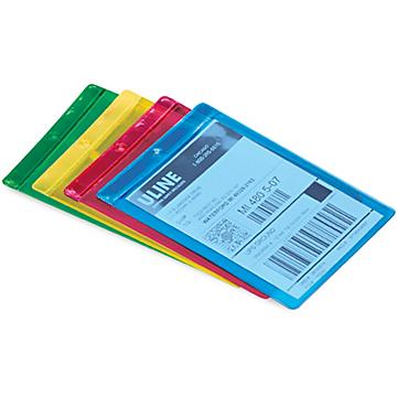 Color Tinted Vinyl Envelopes