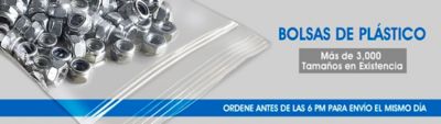 Bolsas de Polietileno - Más de 2,900 Tamaños de Bolsas en Existencia. Ordene antes de las 6 PM para Envío el Mismo Día.