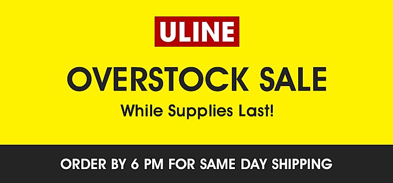 Overstock sale