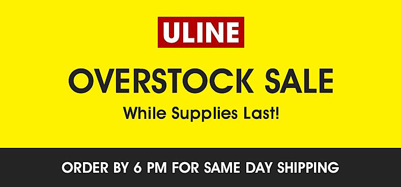 Overstock Item Sale