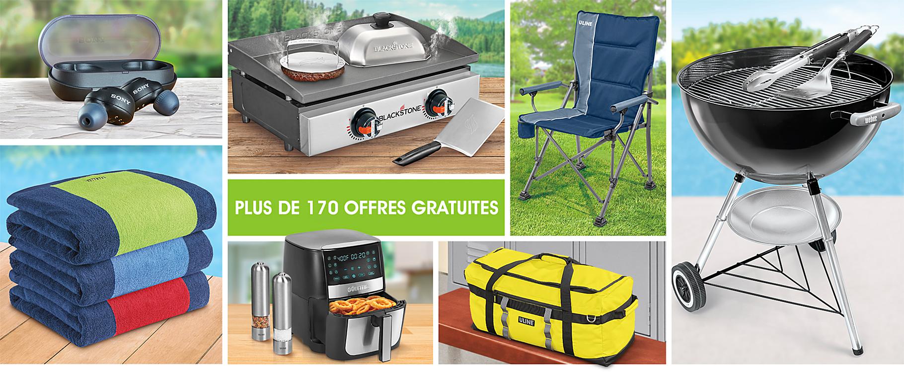 Offres gratuites