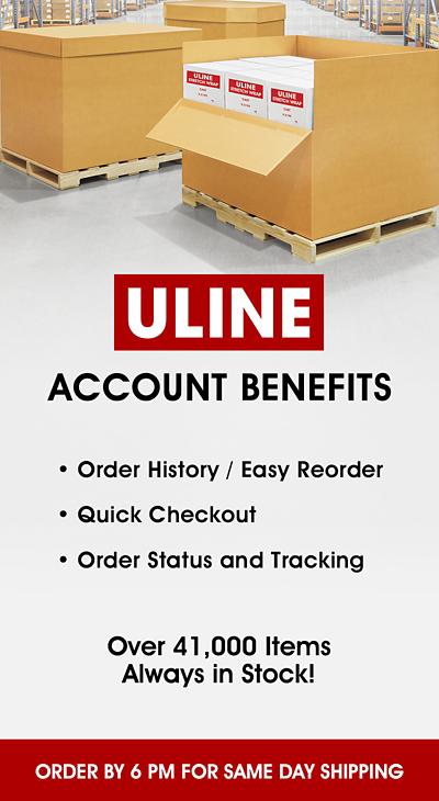 Account Benefits: Order History, Easy Reordering, Quick Checkout, Order Status and Tracking