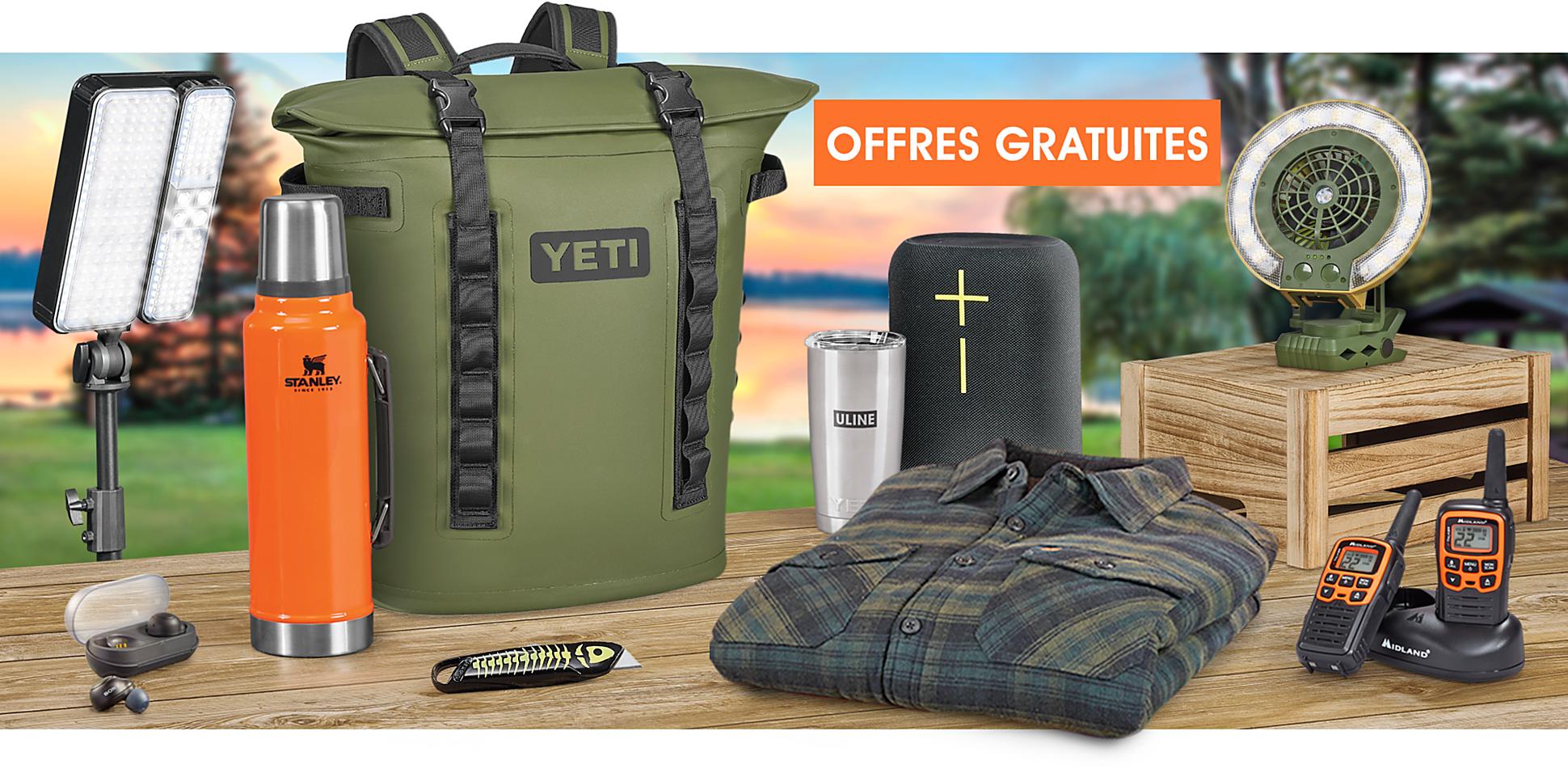 Offres gratuites